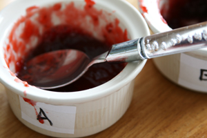 twee soorten jam