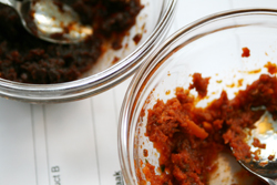 twee soorten tomatentapenade
