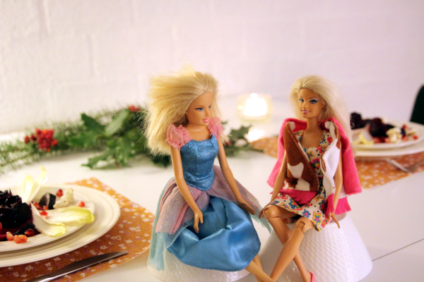 Barbie voorgerecht poppen