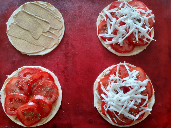 tomatentaartje voorbereiding