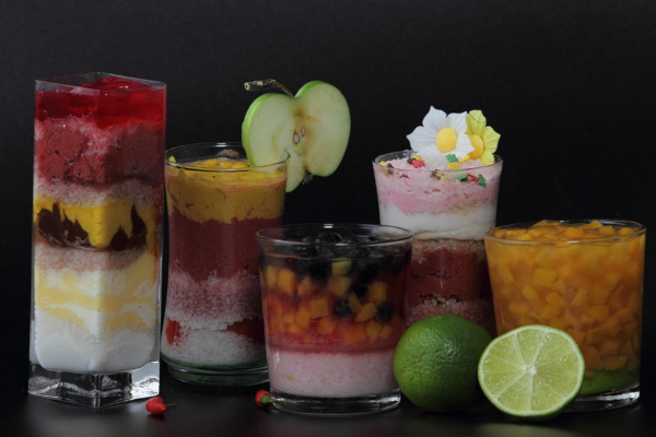 smoothies kleurig
