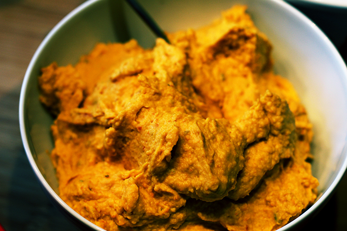 vegatopia borrel 2014 pompoenhummus