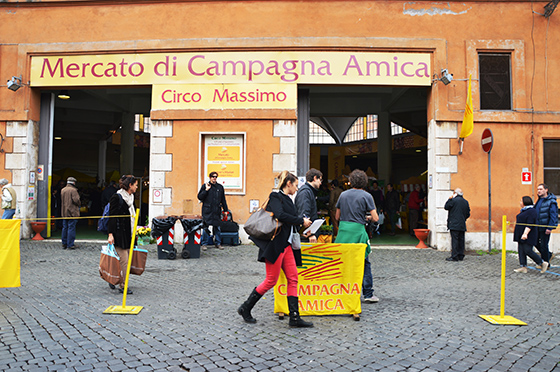 mercato campagna amica bij circo massimo
