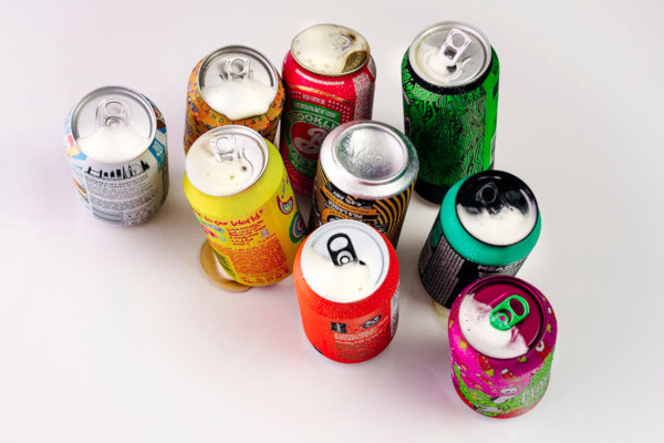 frisdrank blikjes