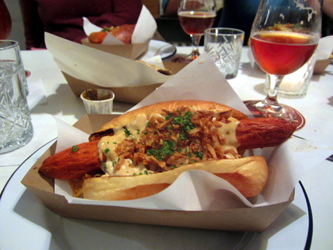 hotdog wortel
