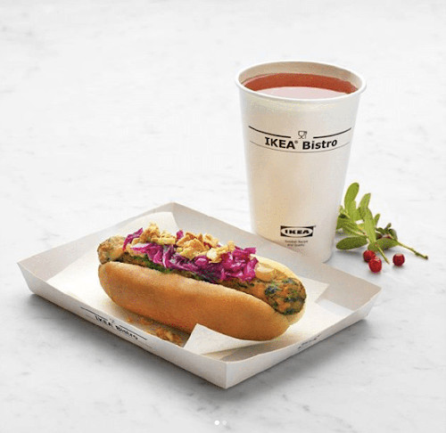 ikea veggie dog