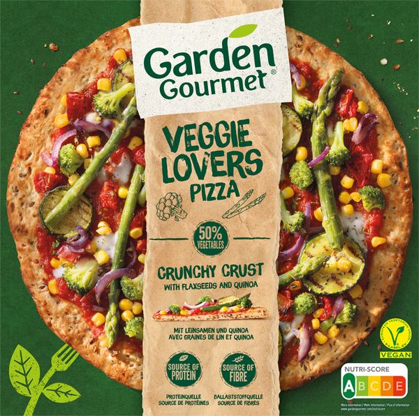 veggie lovers pizza Garden gourmet
