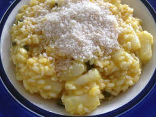 asperge risotto