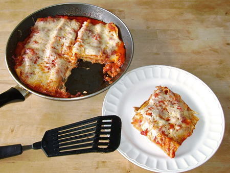 lasagnazonderoven