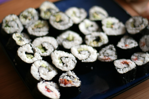 vegetarisch sushi