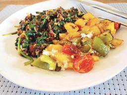 Mexicaanse ovenschotel met tomatenrijst klein