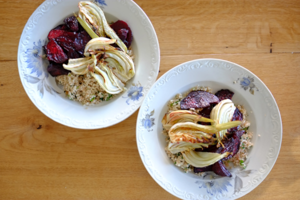 couscous met venkel en biet