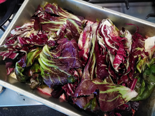 pasta biet radicchio honing