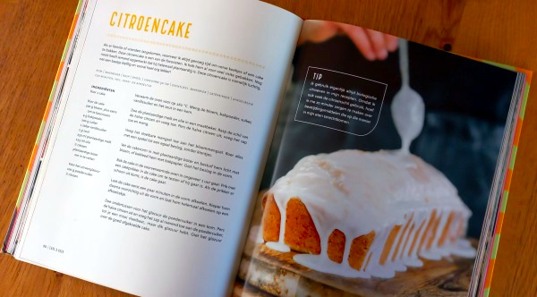 het vegan bakboek open