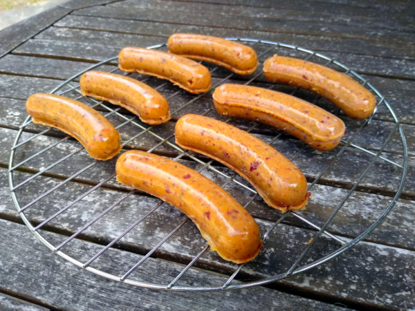 vegetarische worstjes bakvorm