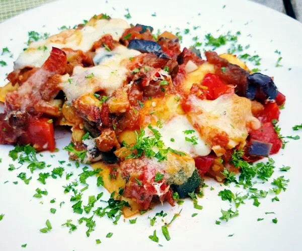 Hedwig Lasagne met ratatouille