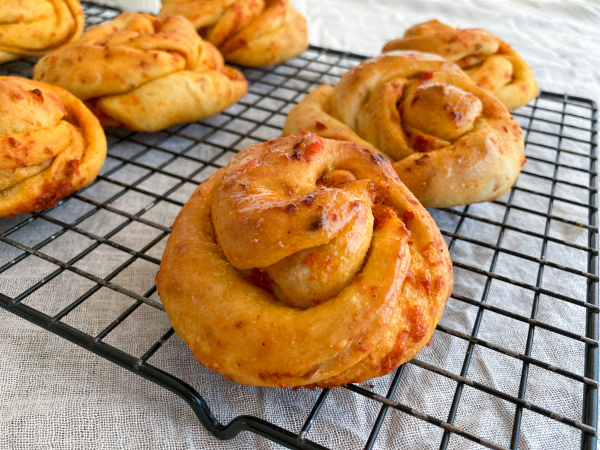 hartige broodjes ajvar 1
